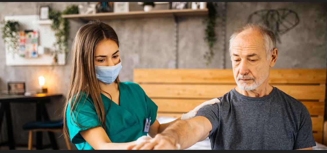 Physical therapy assistance for senior